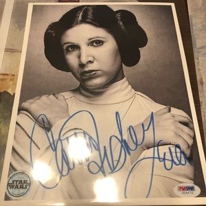 Carrie fisher signed (Rp) ✍🏼